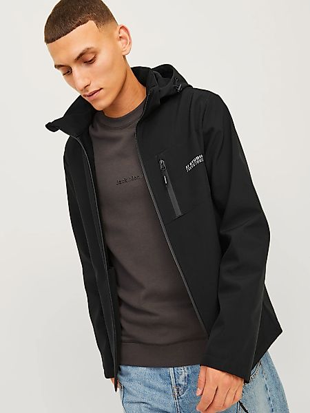 Jack & Jones Softshelljacke "JJTAYLOR SOFTSHELL JACKET", mit Kapuze günstig online kaufen