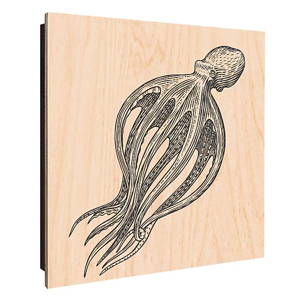 Banjado Großer Schlüsselkasten Holz 30x30cm Schwarz Scharnier Links 50 Hake günstig online kaufen