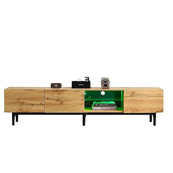 MODFU TV-Schrank TV-Lowboard Sideboard Beistellschrank (175 (L) x 31 (W) x günstig online kaufen