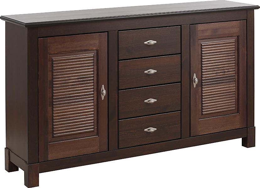 Home affaire Sideboard "Rauna", Kommode, B/T/H: 150/37/84 cm günstig online kaufen