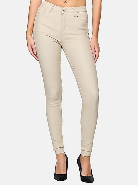 Elara Lederhose Elara Damen Hose Kunstleder günstig online kaufen