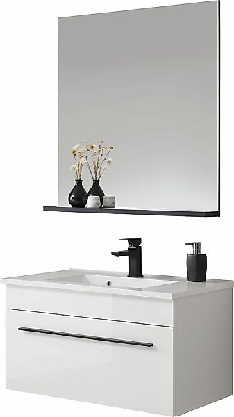 INOSIGN Badmöbel-Set "Cantara, Bad im modernen Design, 2-teiliges Badezimme günstig online kaufen