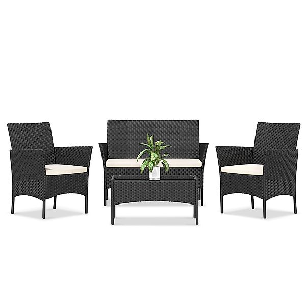BIGZZIA Gartenlounge-Set Gartenmöbel-Set für den Außenbereich günstig online kaufen