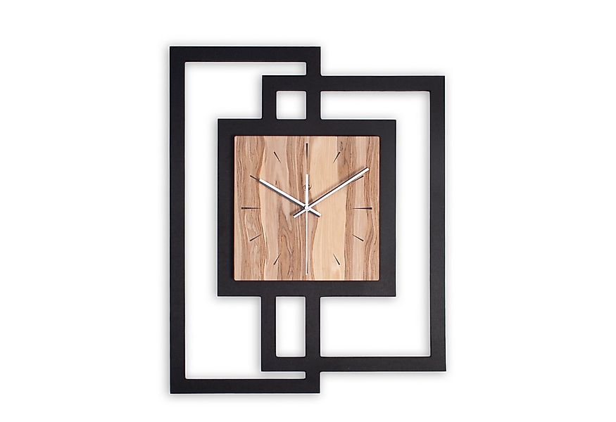 Kreative Feder Wanduhr Moderne Designer-Wanduhr aus Holz (stilvoller Akzent günstig online kaufen