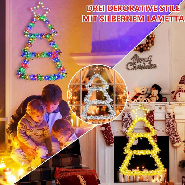 Elegear LED-Lichterkette LED Dekolicht Weihnachtsbaum Weihnachtsdeko günstig online kaufen