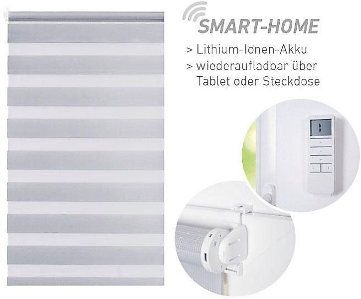 Good Life Elektrisches Rollo »Wave - SMART HOME«, Lichtschutz, ohne Bohren, günstig online kaufen