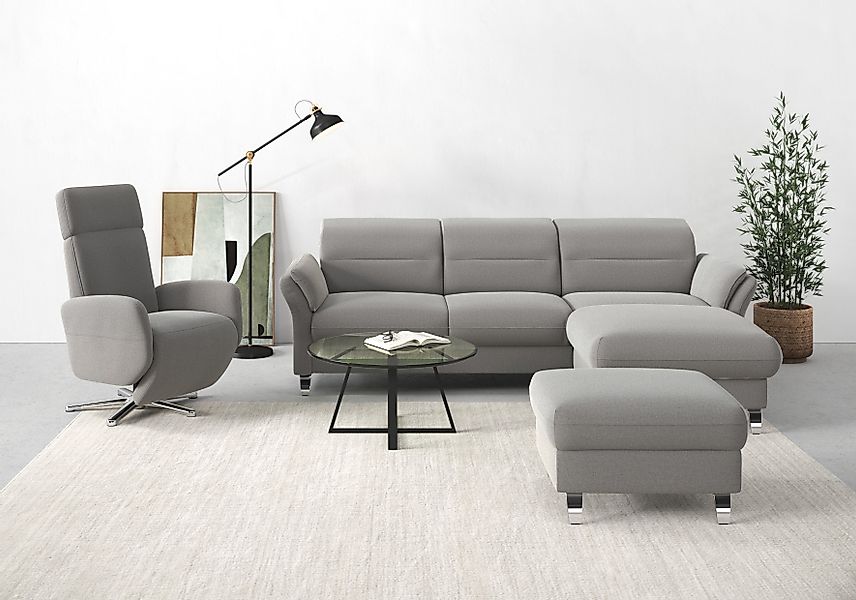 sit&more Ecksofa Grenoble L-Form mit Federkern, günstig online kaufen