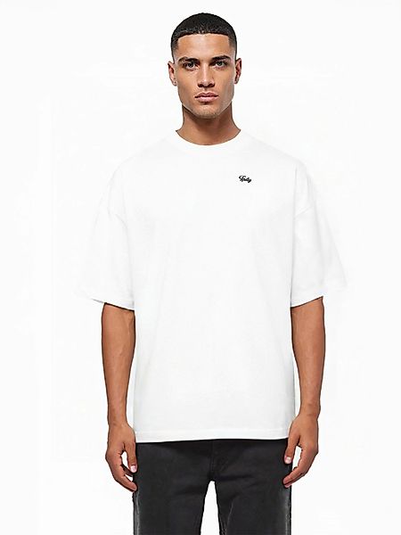trueprodigy Oversize-Shirt Nika Logostickerei Rundhals dicker günstig online kaufen