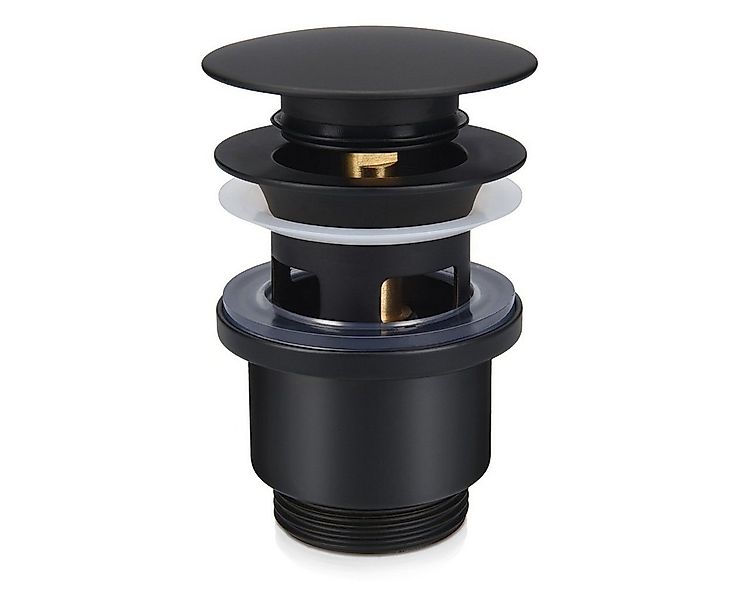 Navaris Ablaufgarnitur Pop-Up Ablaufventil 1 1/4 Zoll - Universal Ablaufgar günstig online kaufen