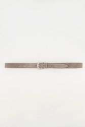 Ulla Popken Hüftgürtel Gürtel Suede Velourslederoptik günstig online kaufen