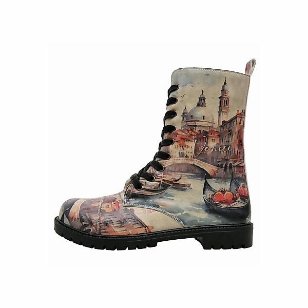 DOGO Schnürboots "Zipsy Venice Damen Stiefel / Female", Vegan günstig online kaufen