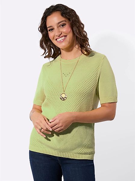 Casual Looks Kurzarmpullover "Kurzarm-Pullover" günstig online kaufen