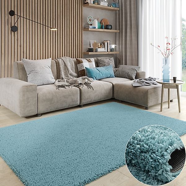 Wohnando Teppich MY-RUG Hochflorteppich Shaggy Star günstig online kaufen
