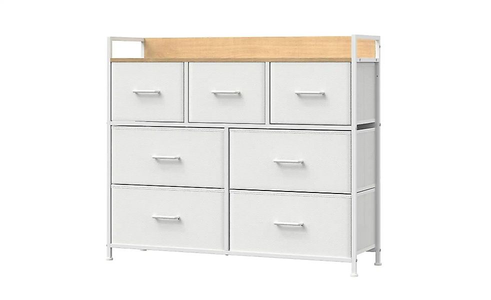 Kommode   ¦ weiß ¦ Maße (cm): B: 98 H: 85 Kommoden & Sideboards > Kommoden günstig online kaufen