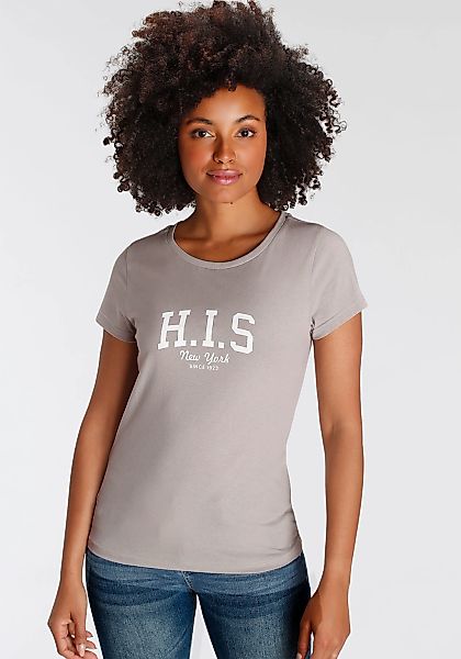 H.I.S T-Shirt bedruckt, für die Freizeit, günstig online kaufen