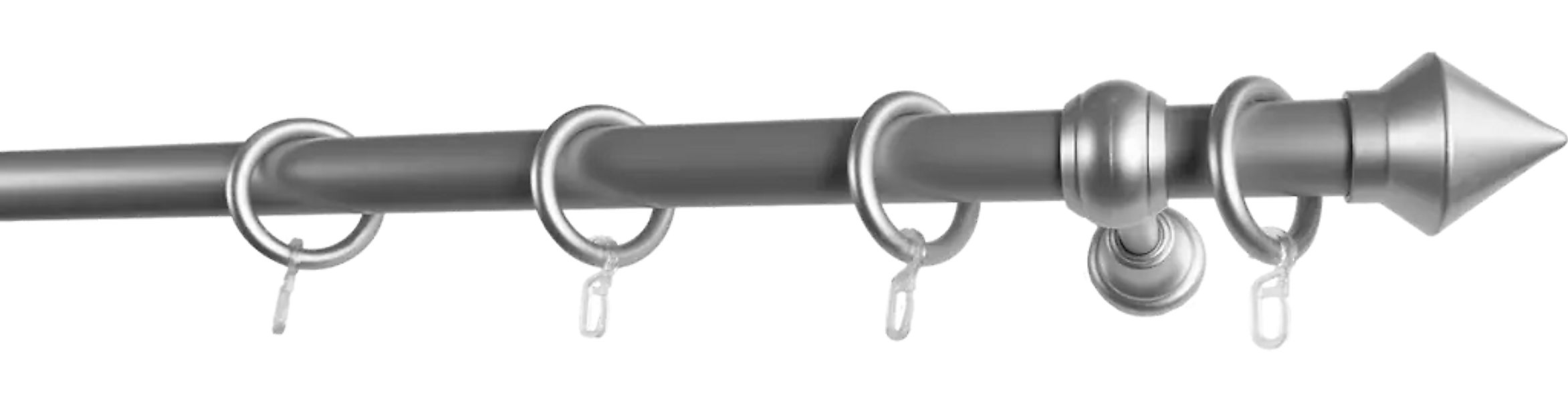 GARESA Gardinenstange "Palmi" Ø 28 mm 1 läufig-läufig Wunschmaßlänge Vorhan günstig online kaufen