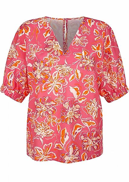 Alba Moda Schlupfbluse "Bluse Bluse mit Gummizug am Ärmel" günstig online kaufen