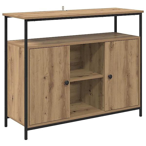 vidaXL Sideboard Artisan-Eiche 100 x 35 x 80 cm Holzwerkstoff 882813 günstig online kaufen