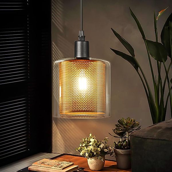 ZMH Pendelleuchte Esszimmer Vintage Pendellampe mit günstig online kaufen