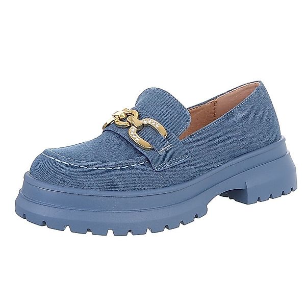 Ital-Design Stylisher Slipper mit Glitzerschnalle für günstig online kaufen