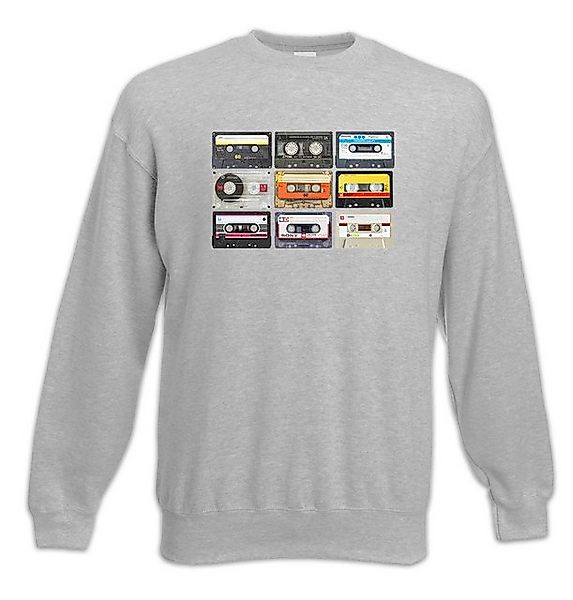 Urban Backwoods Sweatshirt Retro Cassettes Sweatshirt 80s Retro Kassette Mu günstig online kaufen
