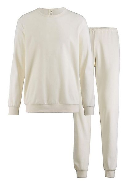 Hessnatur Pyjama PureNATURE aus reiner Bio-Baumwolle (2 tlg) günstig online kaufen