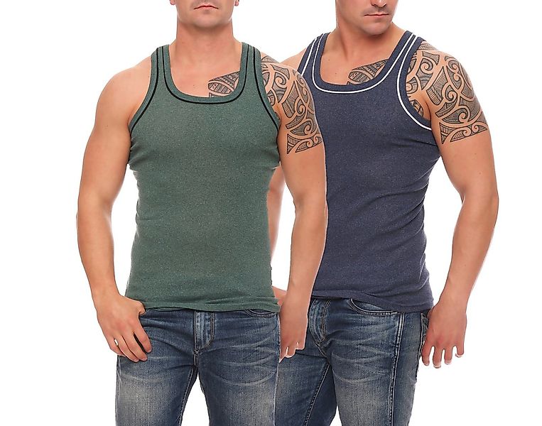 Cocain underwear Unterhemd Farbiges Herren Unterhemd Feinripp Vollachsel Ba günstig online kaufen