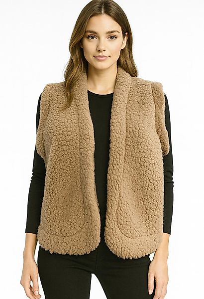 Worldclassca Fellimitatweste Worldclassca Teddy Weste Warm günstig online kaufen