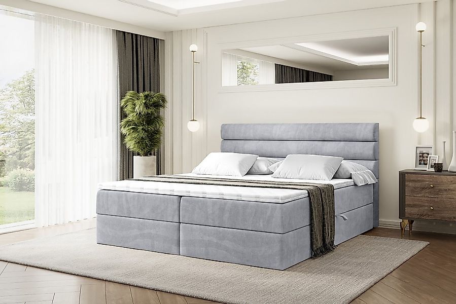 ALTDECOR Boxbett CELESTIA (Multipocket-Matratze H4, H3 Matratze Bonellfeder günstig online kaufen