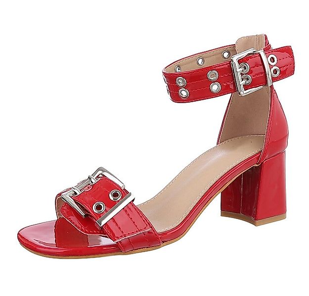 Ital-Design Elegante Sandalen mit Blockabsatz, vielseitig und komfortabel S günstig online kaufen