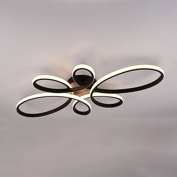TRIO Leuchten LED Deckenleuchte »FLY, Deckenlampe LED 32W 3900 Lumen warmwe günstig online kaufen