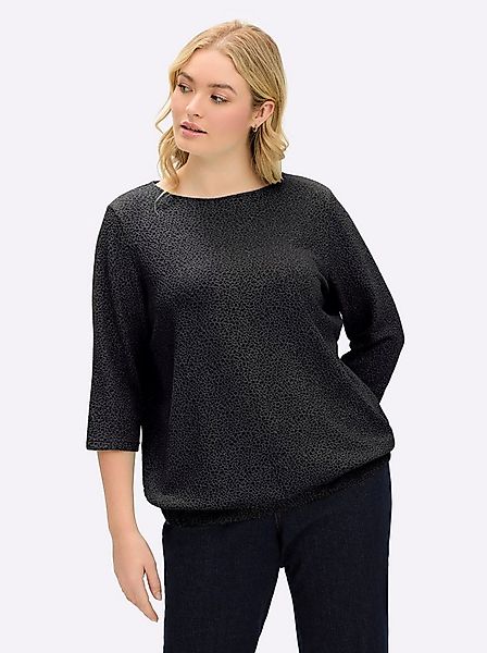 Sheego Sweater Sweatshirt 3/4-Arm günstig online kaufen