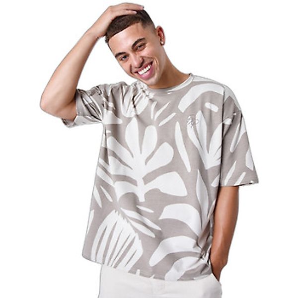Project X Paris  T-Shirt T-shirt à motif  Végétal Abstrait günstig online kaufen