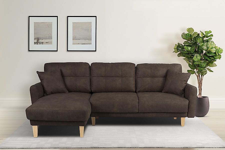 Home affaire Ecksofa TRIPLO optionale Schlafsofa günstig online kaufen