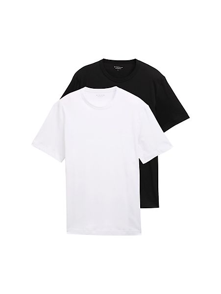 TOM TAILOR T-Shirt (Packung, 2-tlg) mit günstig online kaufen