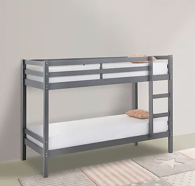 Lüttenhütt Etagenbett "Alpi" H/B/T, Massivholz (Kiefer), Stockbett günstig online kaufen