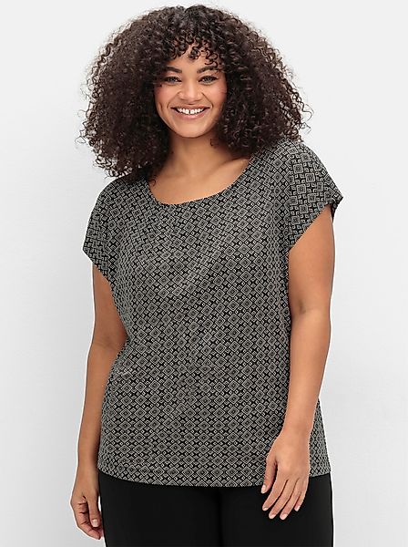 Sheego T-Shirt "Kurzarmshirt", (1 tlg.) günstig online kaufen
