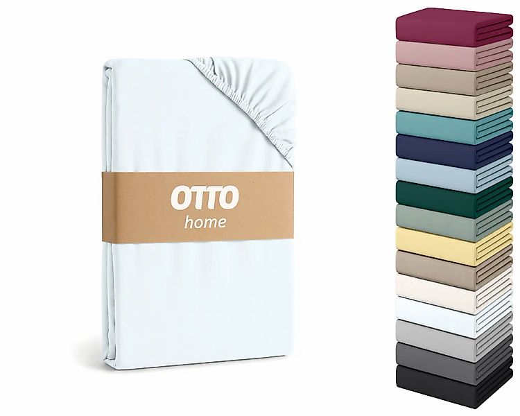 OTTO home Spannbettlaken "Cremona, in den Qualitäten (Jersey: 145g/m², PREM günstig online kaufen