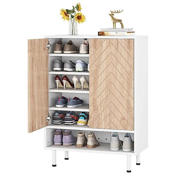 Tribesigns Schuhschrank Moderner 6-stöckiger Schuhschrank mit günstig online kaufen