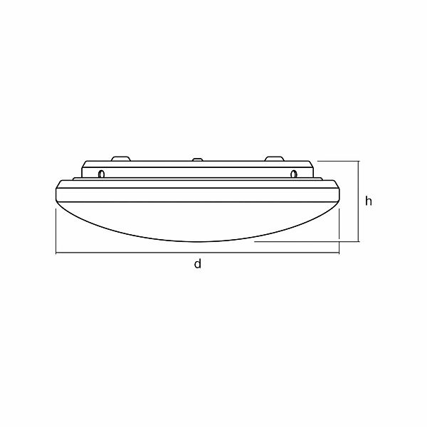 OSRAM LED-Deckenleuchte ORBIS PURE, weiß, Ø 40 cm, 24 W günstig online kaufen