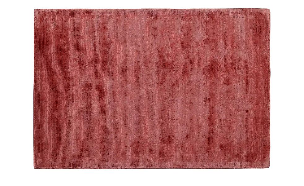 como Handloom-Teppich  Hiver ¦ rot ¦ Viskose,Baumwolle ¦ Maße (cm): B: 80 T günstig online kaufen