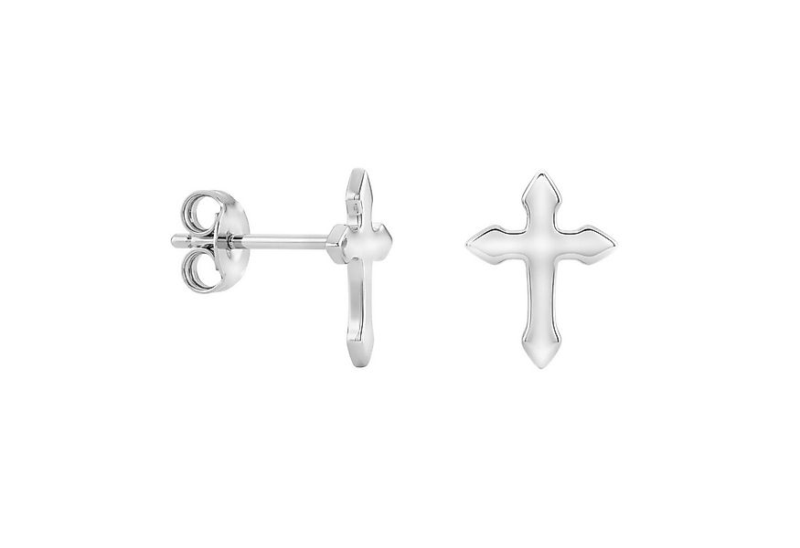 Sofia Milani Paar Ohrstecker Kreuz, 925 Silber Damen Schmuck - E1189 günstig online kaufen