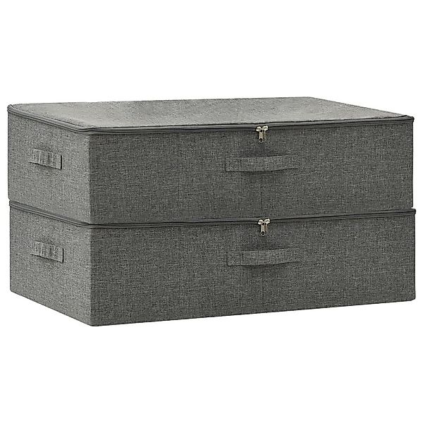 vidaXL Aufbewahrungsbox Aufbewahrungsboxen 2 Stk Stoff günstig online kaufen