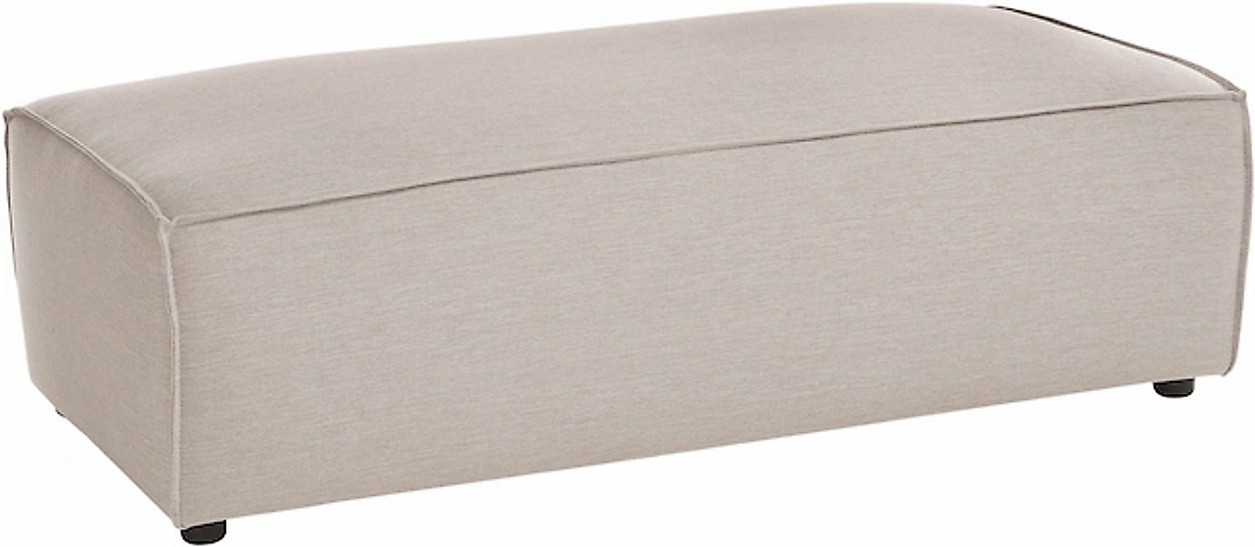 Home affaire Hocker »NEU: SHERWOOD XXL, Polsterhocker, Cord, Webstoff«, rec günstig online kaufen