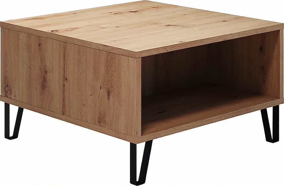 PLACES OF STYLE Couchtisch "Tarragona" Couchtisch mit 2 offenen Fächern - ( günstig online kaufen