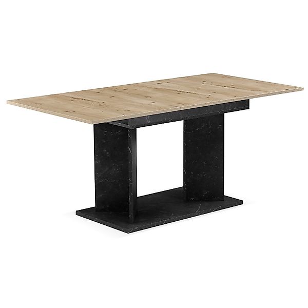 B&D home Säulen-Esstisch VIVIAN, ausziehbar, 120-160cm, günstig online kaufen