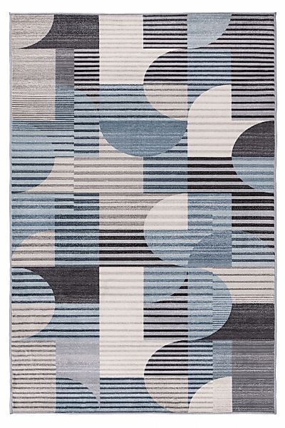 Kayoom Teppich "Bluster 425" rechteckig 7 mm Höhe Kurzflor, Wohnzimmer günstig online kaufen