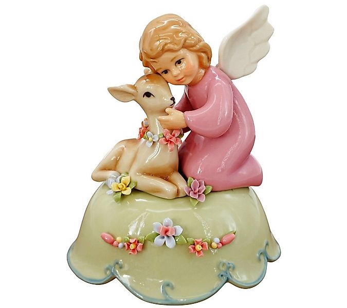 abc HOME Spieluhr Engel, Porzellan, Melodie günstig online kaufen