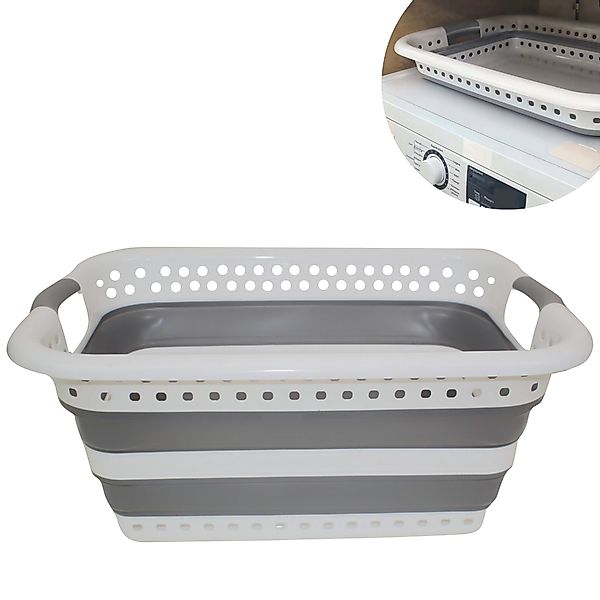 Venteo Ausziehwäschekorb Foldable Container (Spar Set, günstig online kaufen
