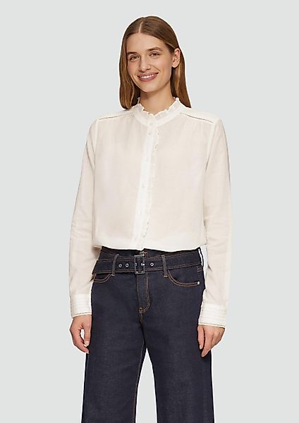 s.Oliver Langarmbluse Bluse Leicht transparente Bluse günstig online kaufen